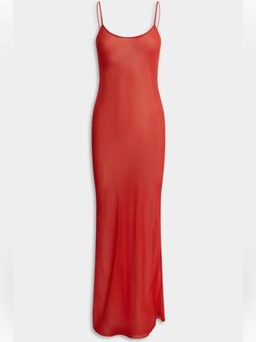 Venroy Silk Maxi Slip Dress